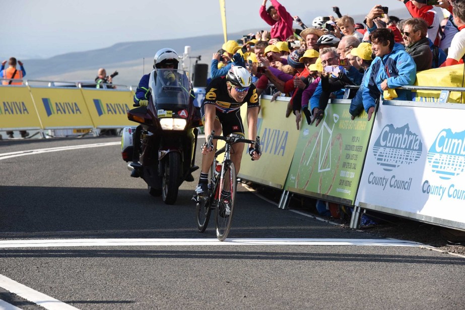 Boasson Hagen lost out on the day but took the yellow jersey (Sweetspot)